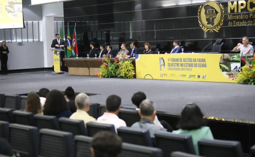 MPCE realiza 1º Fórum de Gestão da Fauna Silvestre no Ceará para formalizar diretrizes de atuação entre instituições 